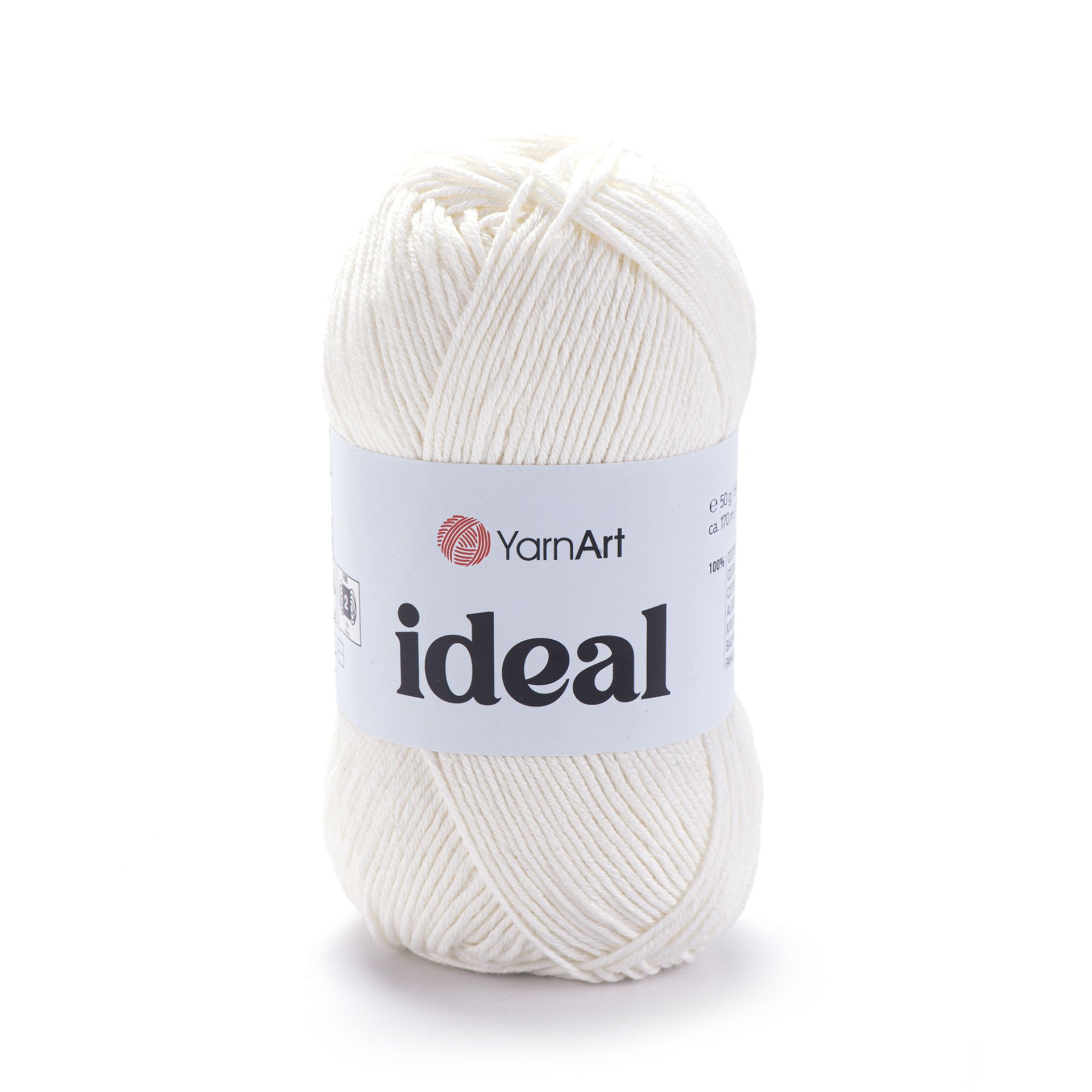 YARNART IDEAL - KNITTING YARN OFF-WHITE - 222