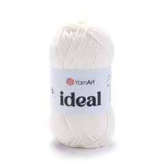YARNART IDEAL - KNITTING YARN OFF-WHITE - 222
