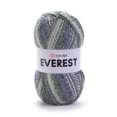 YARNART EVEREST - MULTICOLOR KNITTING YARN VARIEGATED - 7055