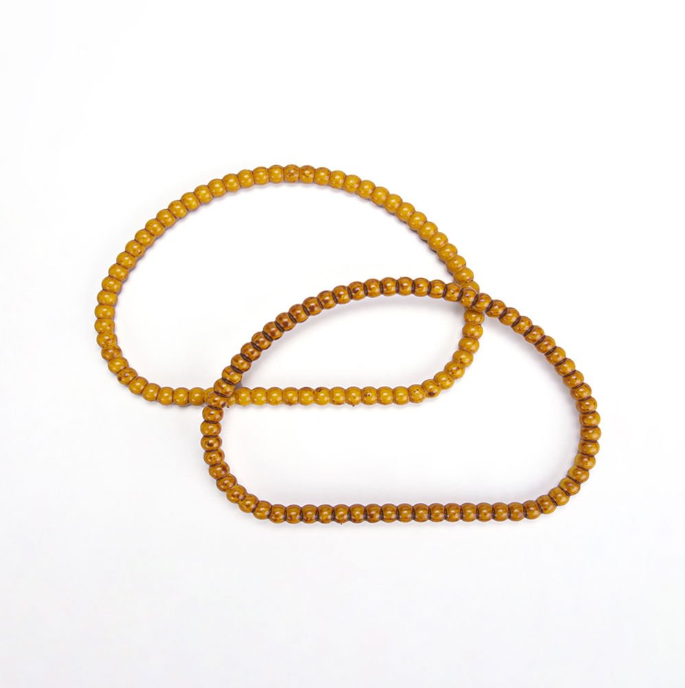 D MODEL BEADED BAG HANDLE 2 PCS WOOD