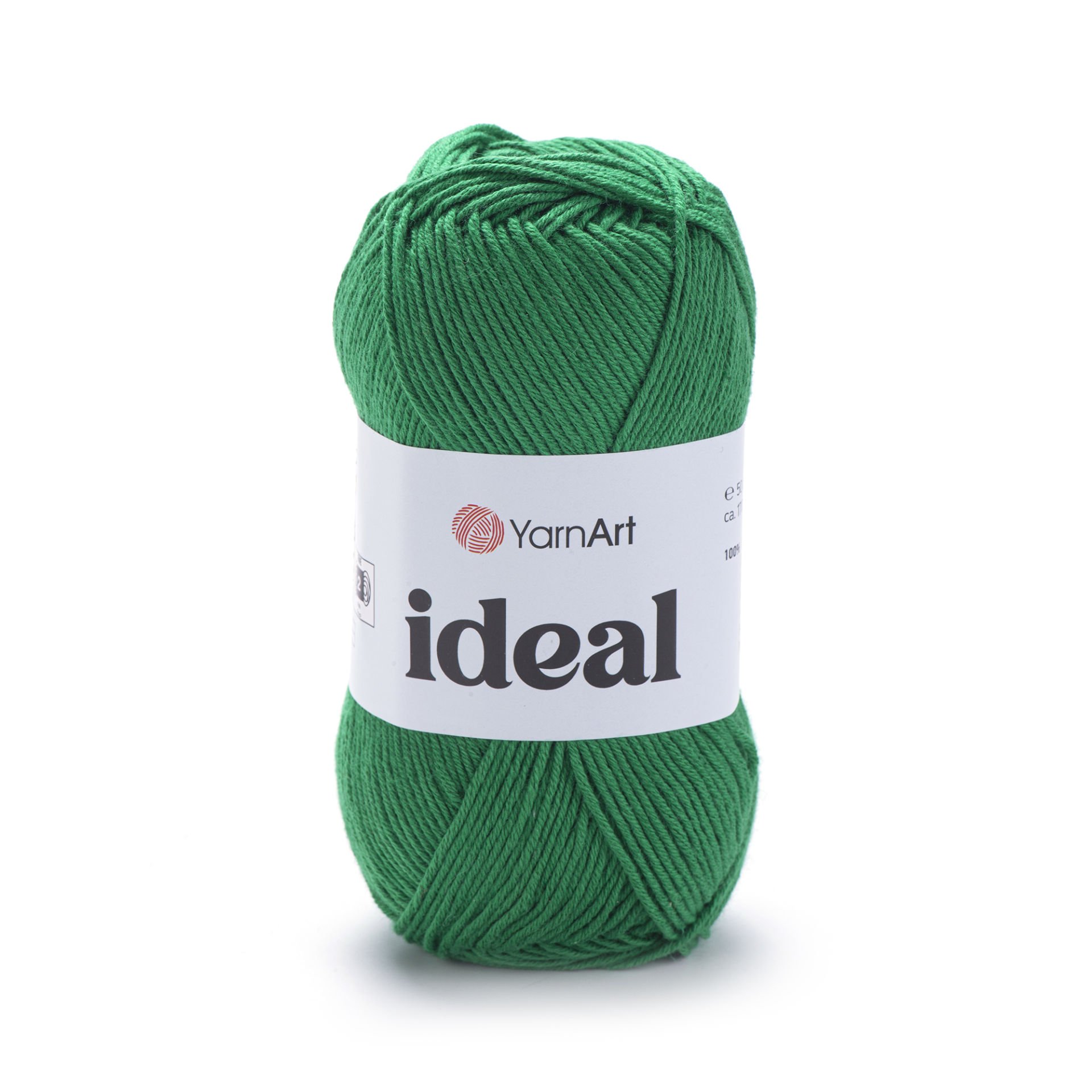 YARNART IDEAL - KNITTING YARN GREEN - 227