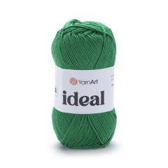 YARNART IDEAL - KNITTING YARN GREEN - 227