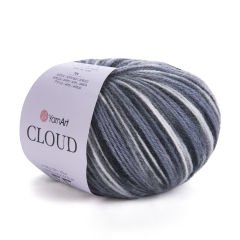 YARNART CLOUD - MULTICOLOR KNITTING YARN VARIEGATED - 5301