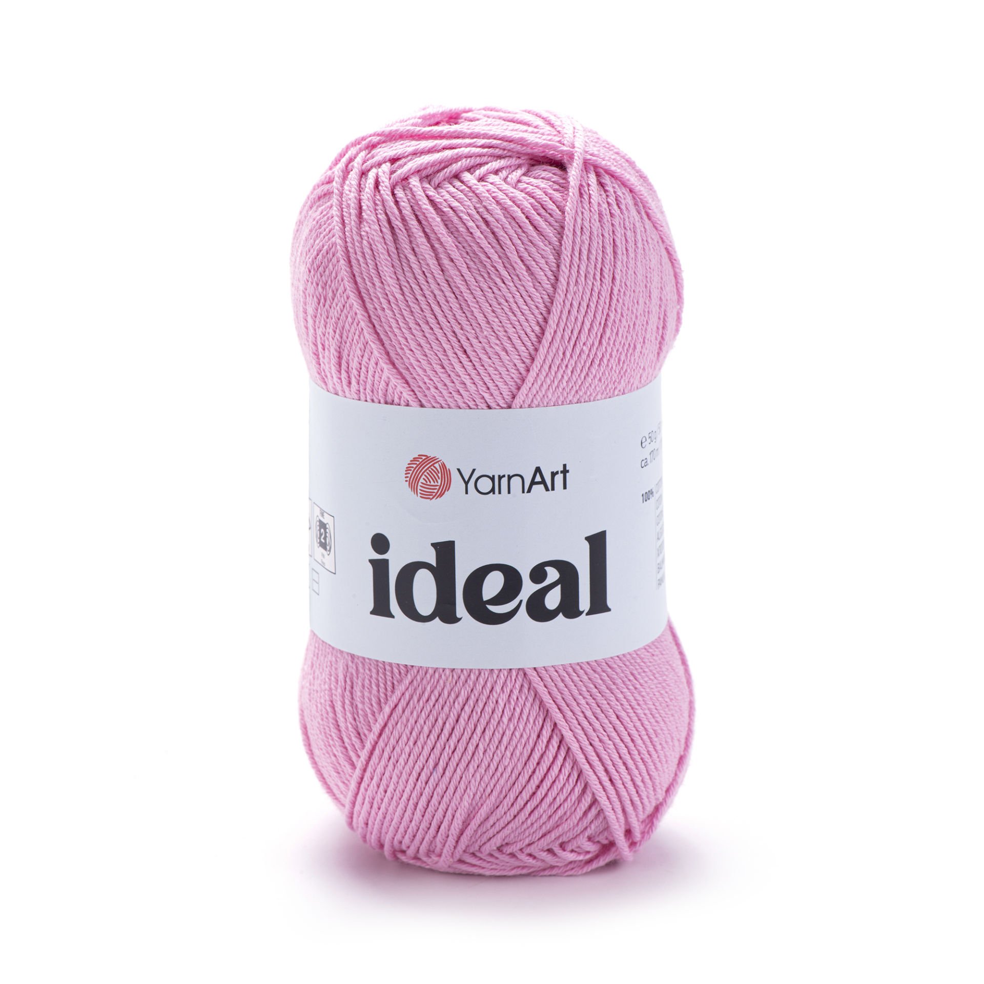 YARNART IDEAL - KNITTING YARN PINK - 230