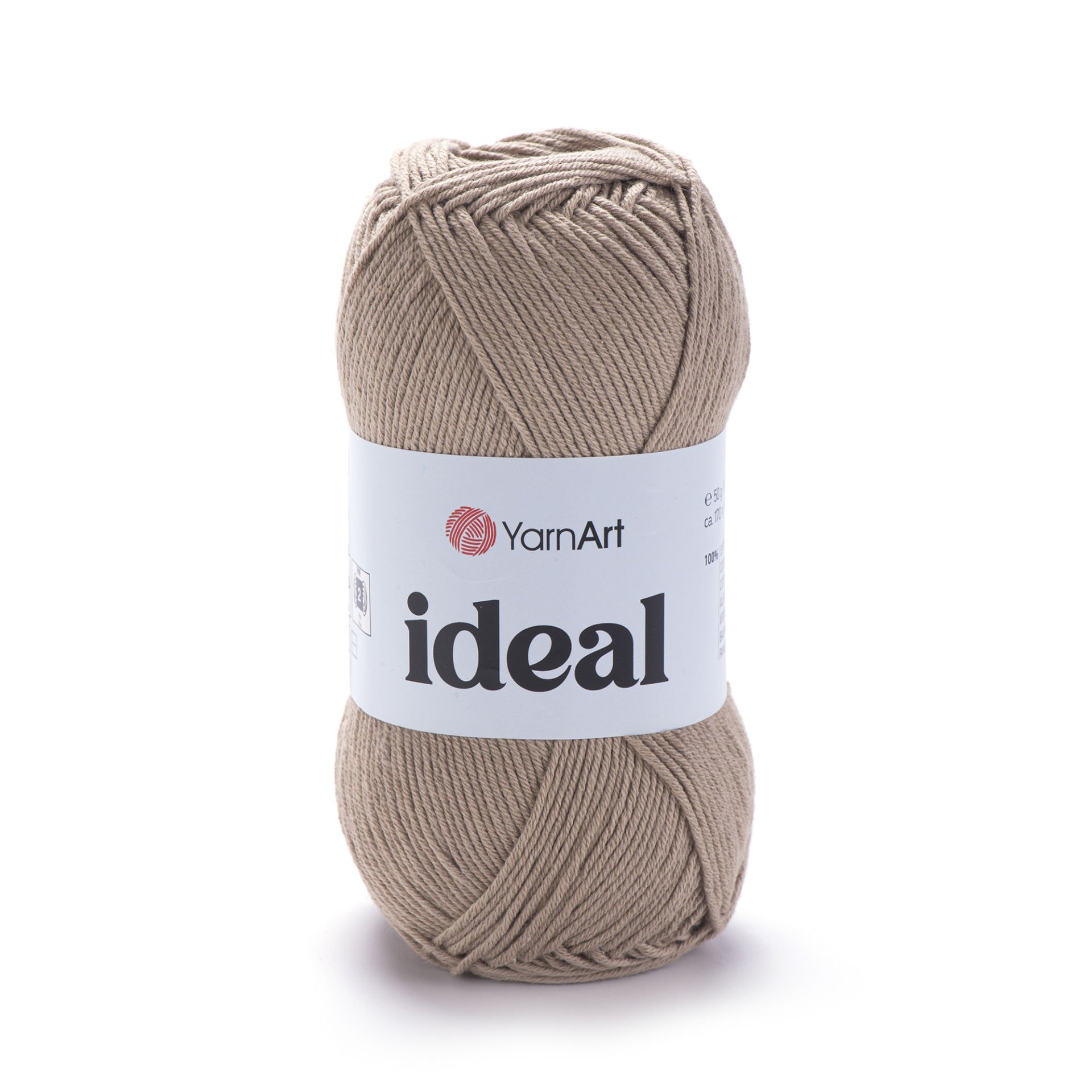 YARNART IDEAL - KNITTING YARN TAUPE - 234