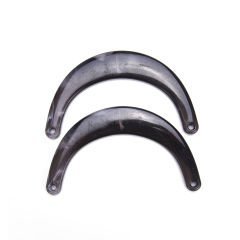 ACRYLIC C MODEL BAG HANDLE 2 PCS BLACK
