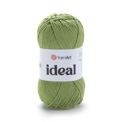 YARNART IDEAL - KNITTING YARN LIGHT GREEN - 235