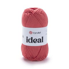 YARNART IDEAL - KNITTING YARN REDDISH ORANGE - 236