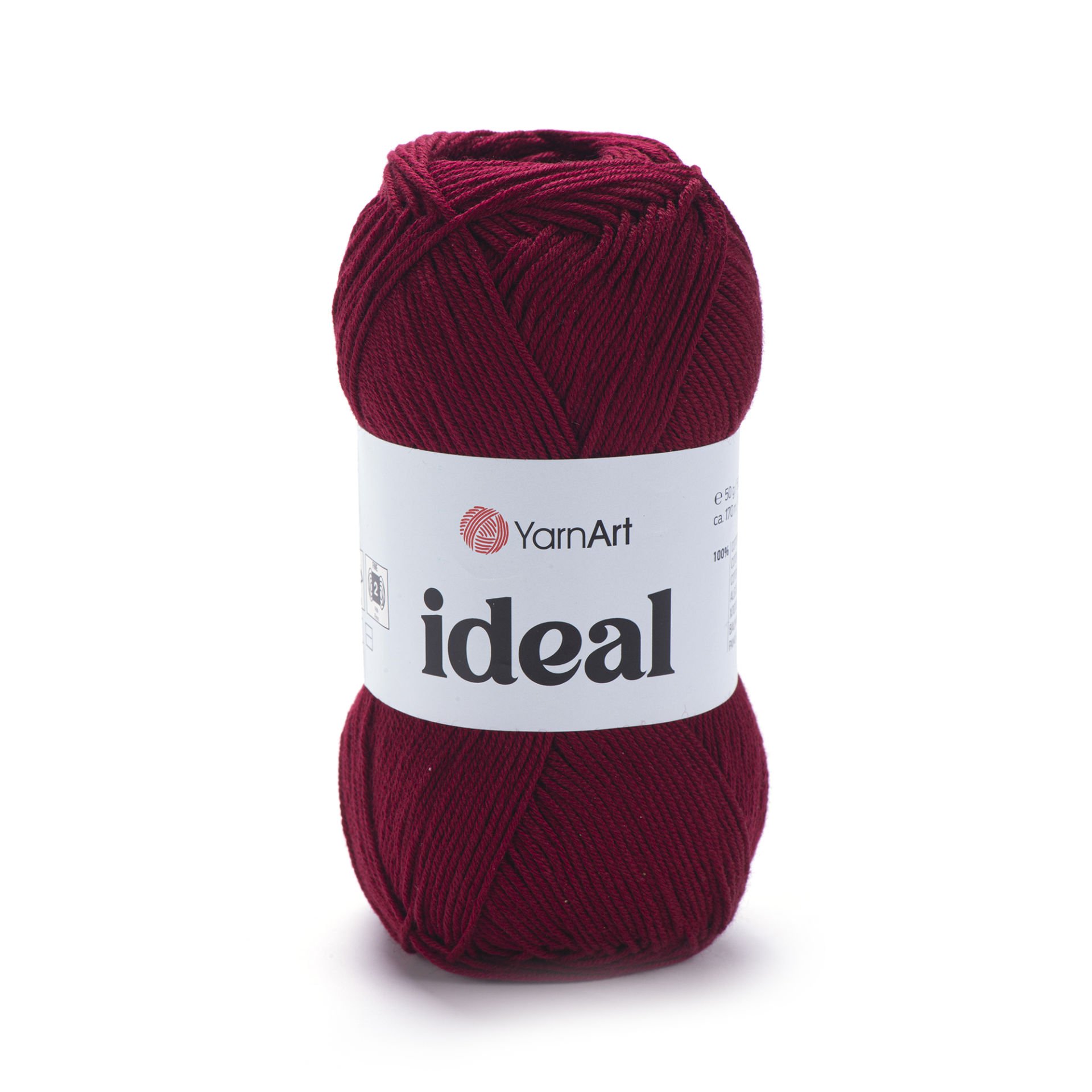 YARNART IDEAL - KNITTING YARN CLARET - 238