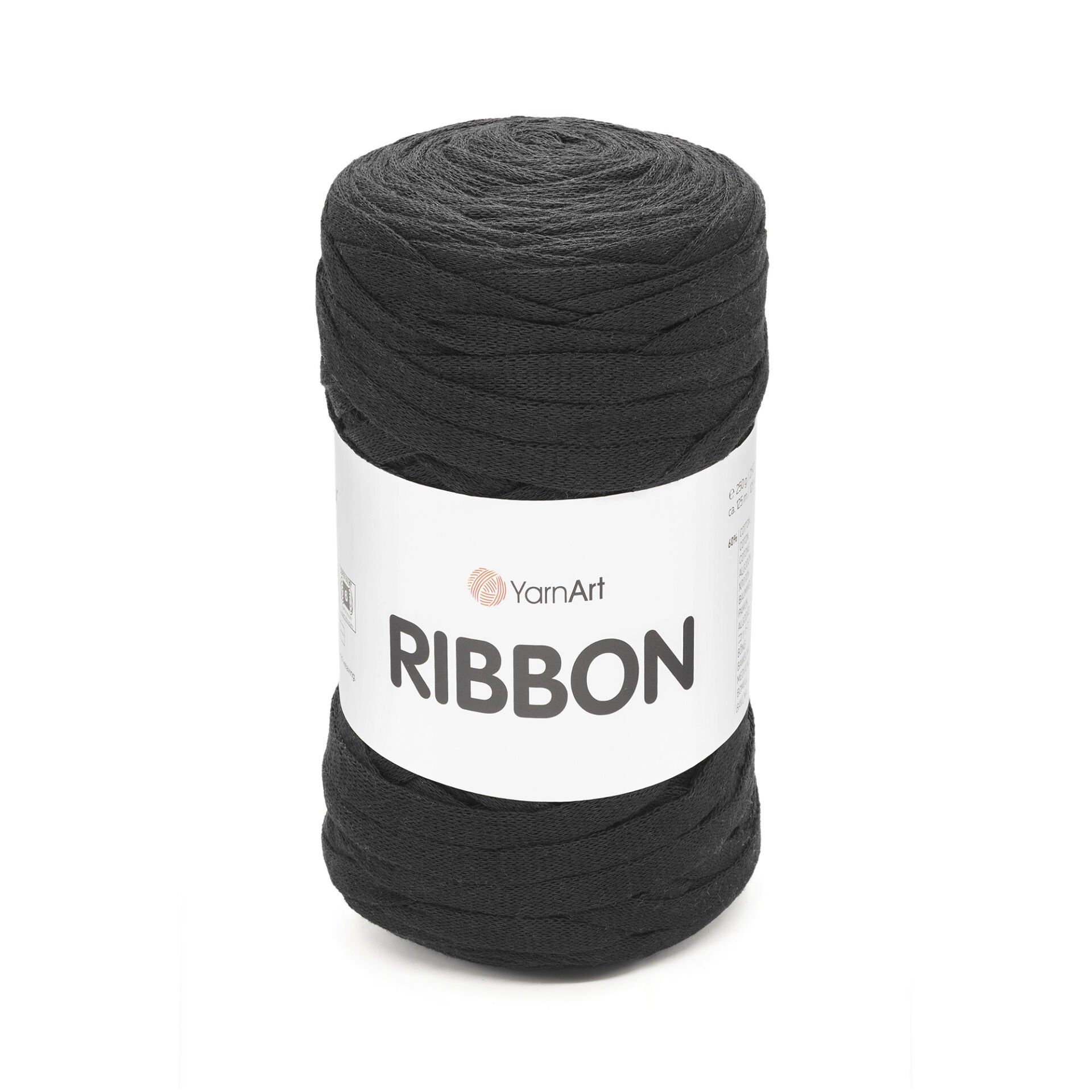YARNART RIBBON - ACCESSORIES KNITTING YARN BLACK - 750