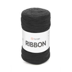 YARNART RIBBON - ACCESSORIES KNITTING YARN BLACK - 750