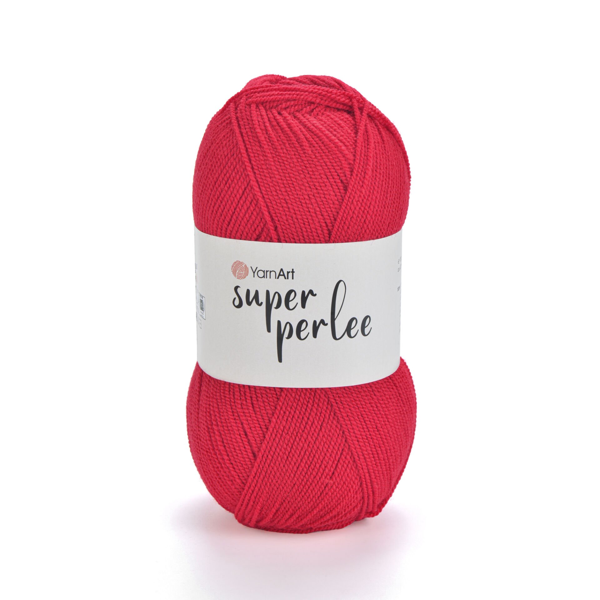 YARNART SUPER PERLEE - KNITTING YARN RED - 41