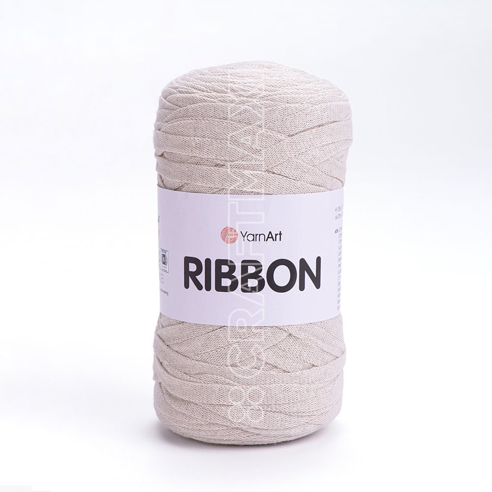 YARNART RIBBON - ACCESSORIES KNITTING YARN CREAM - 753