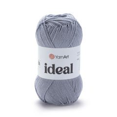 YARNART IDEAL - KNITTING YARN GREY - 244