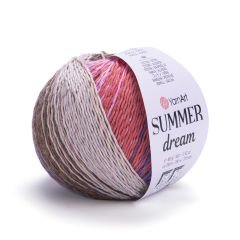 YARNART SUMMER DREAM -  MULTICOLOR KNITTING YARN VARIEGATED - 4315