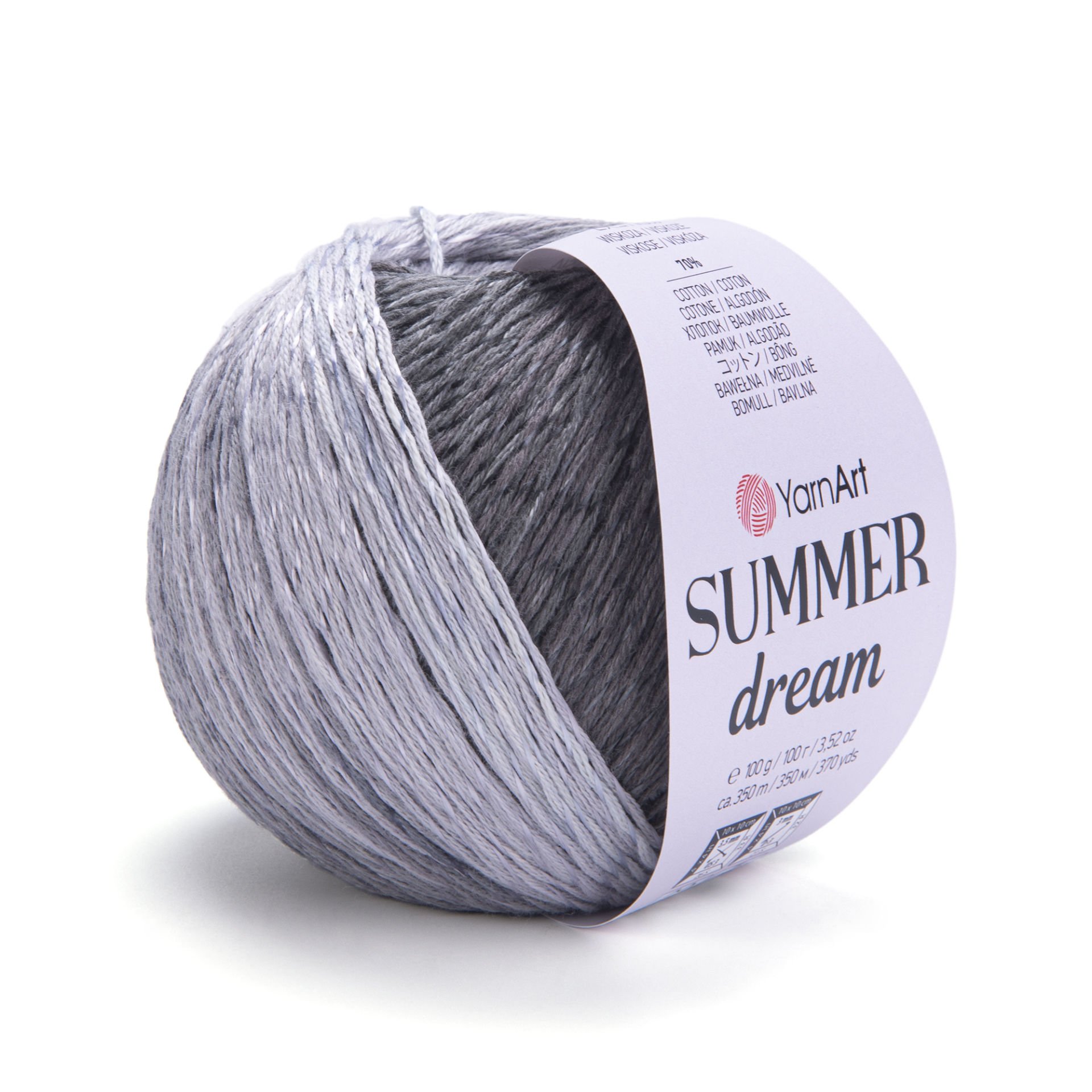 YARNART SUMMER DREAM -  MULTICOLOR KNITTING YARN VARIEGATED - 4316