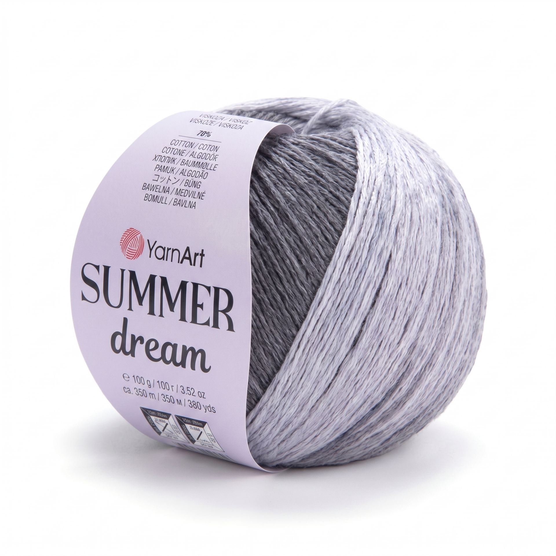 YARNART SUMMER DREAM -  MULTICOLOR KNITTING YARN VARIEGATED - 4316
