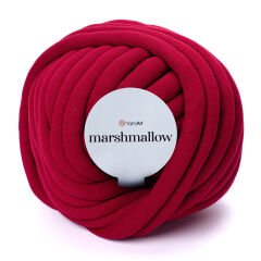 YARNART MARSHMALLOW - KNOT CUSHION CORD RED - 911