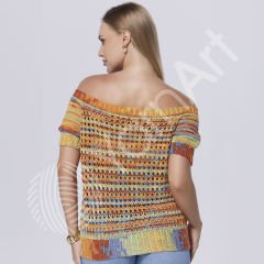 YARNART SYMPHONY DREAM -  MULTICOLOR KNITTING YARN VARIEGATED - 3111