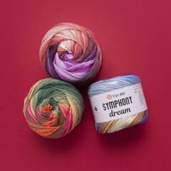 YARNART SYMPHONY DREAM -  MULTICOLOR KNITTING YARN