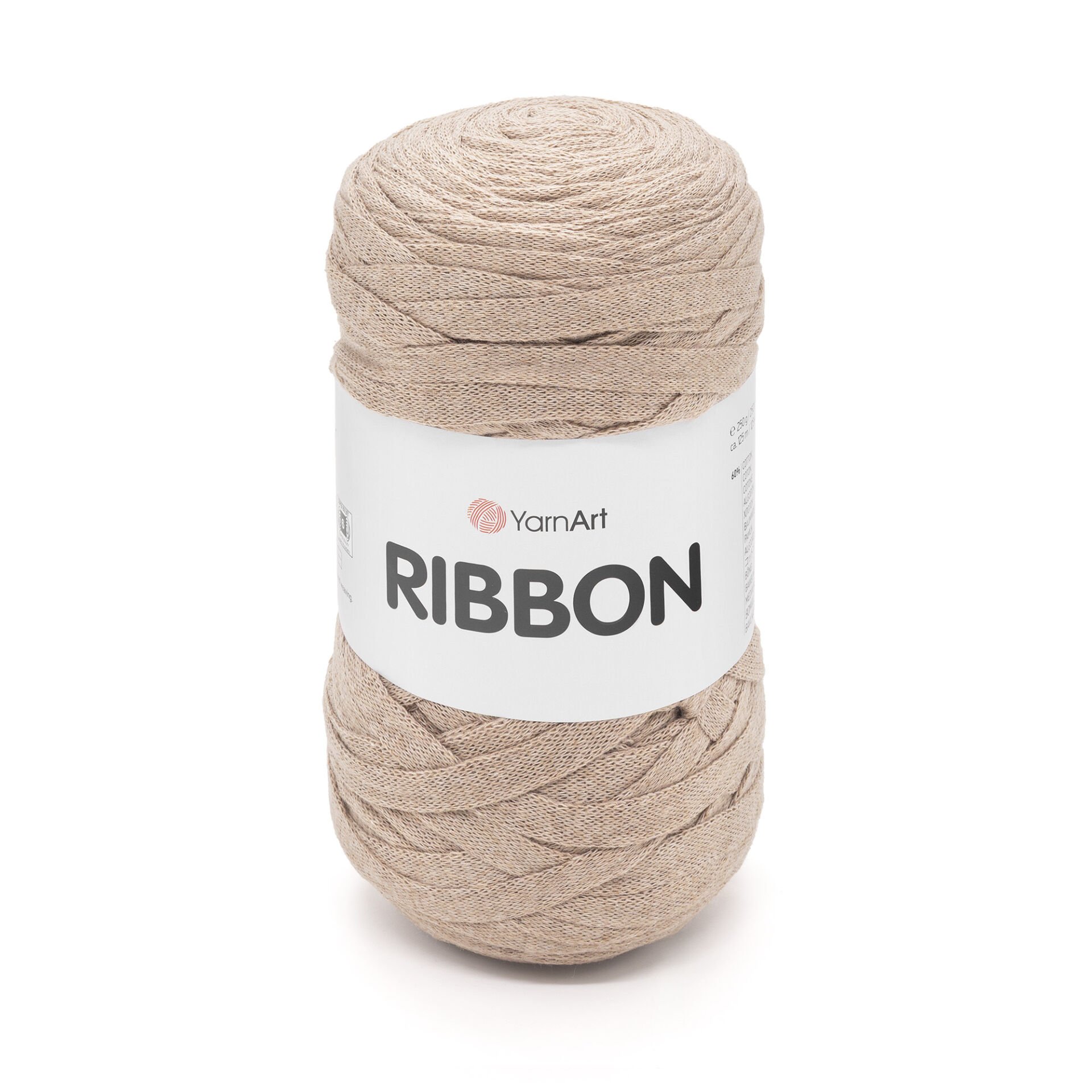 YARNART RIBBON - ACCESSORIES KNITTING YARN MILKY BROWN - 768