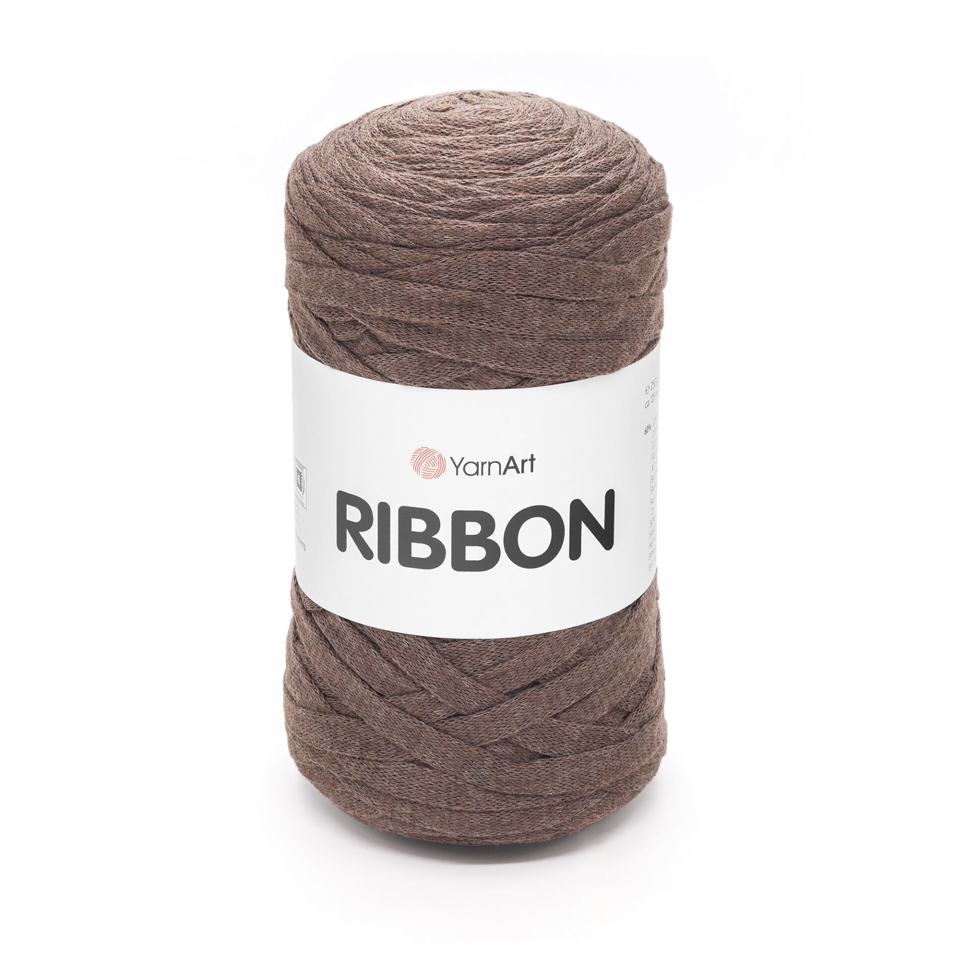 YARNART RIBBON - ACCESSORIES KNITTING YARN DARK BROWN - 769