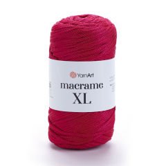 YARNART MACRAME XL - MACRAME CORD RED - 143