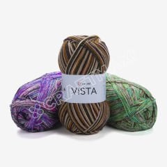 YARNART VISTA - MULTICOLOR KNITTING YARN