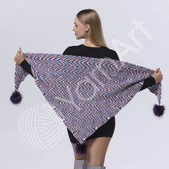 YARNART VISTA - MULTICOLOR KNITTING YARN VARIEGATED - 9204