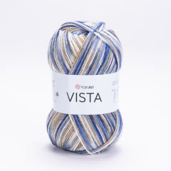 YARNART VISTA - MULTICOLOR KNITTING YARN VARIEGATED - 5303