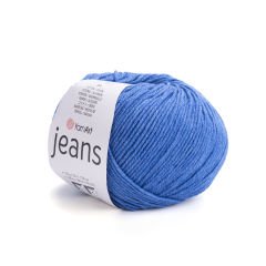 YARNART JEANS - KNITTING YARN DENIM BLUE - 17