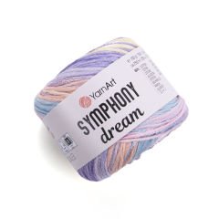 YARNART SYMPHONY DREAM -  MULTICOLOR KNITTING YARN VARIEGATED - 3117