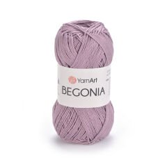 YARNART BEGONIA - MERCERIZED KNITTING YARN DUSTY ROSE - 4931