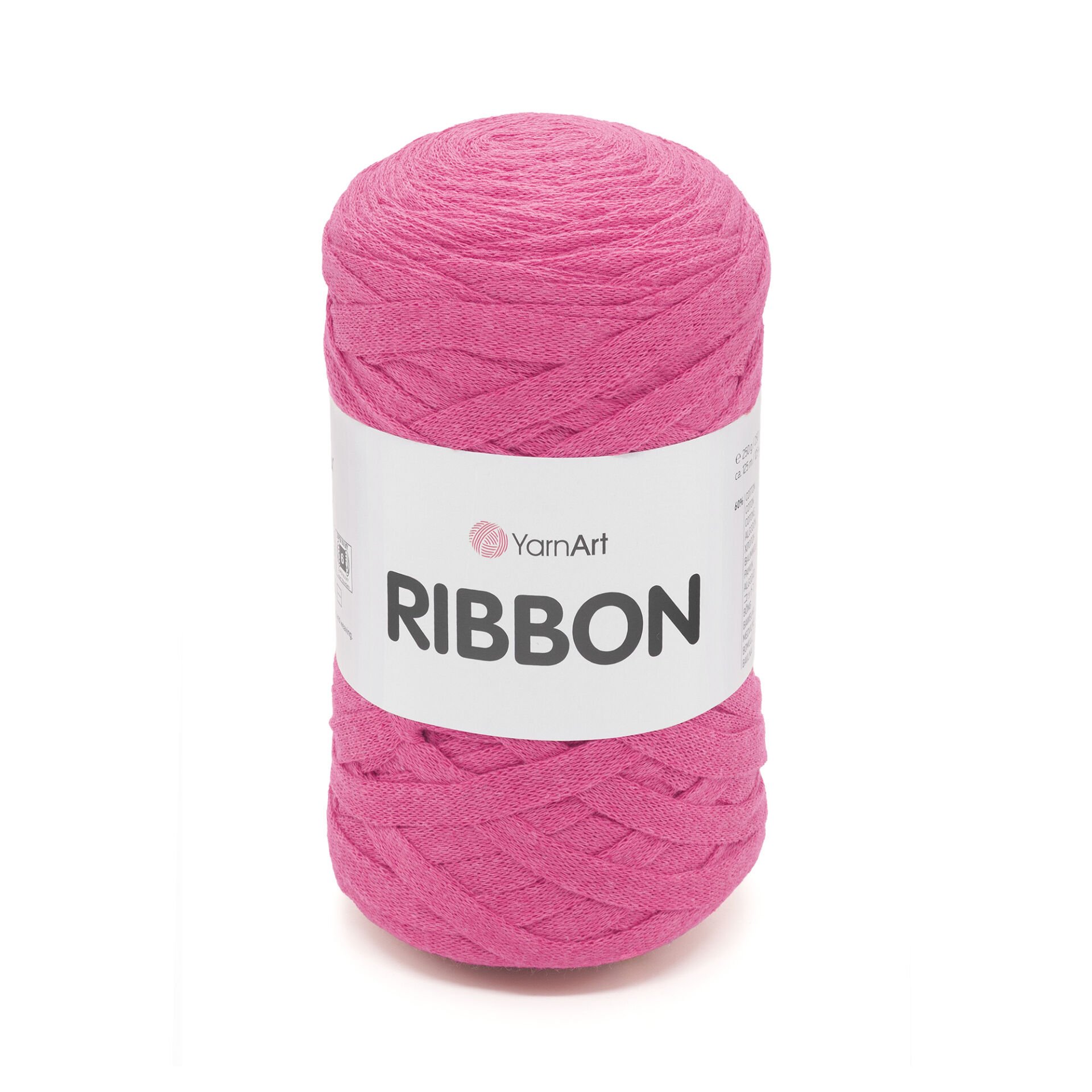 YARNART RIBBON - ACCESSORIES KNITTING YARN NEON PINK - 803