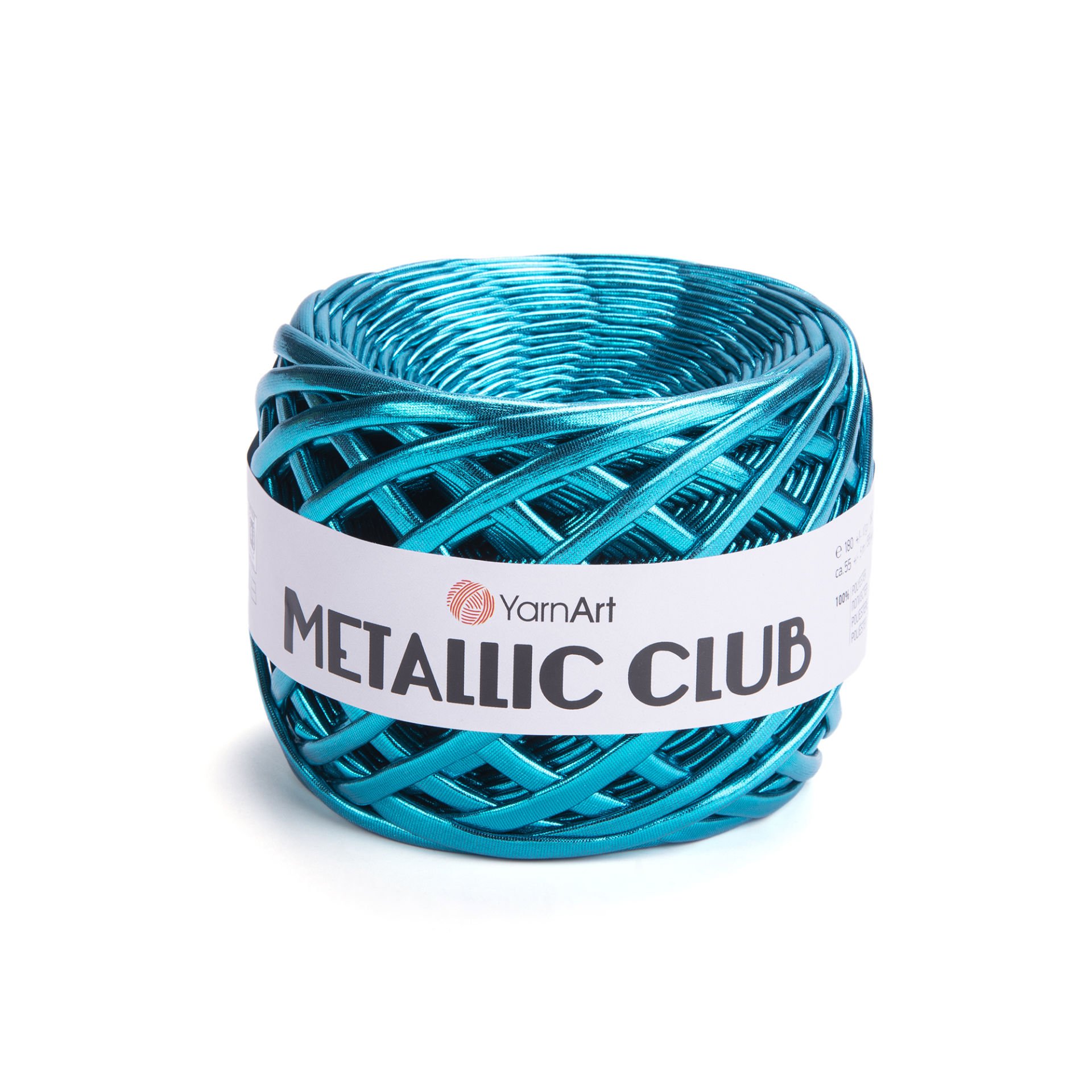 YARNART METALLIC CLUB - KNITTING YARN TURQUOISE - 8126