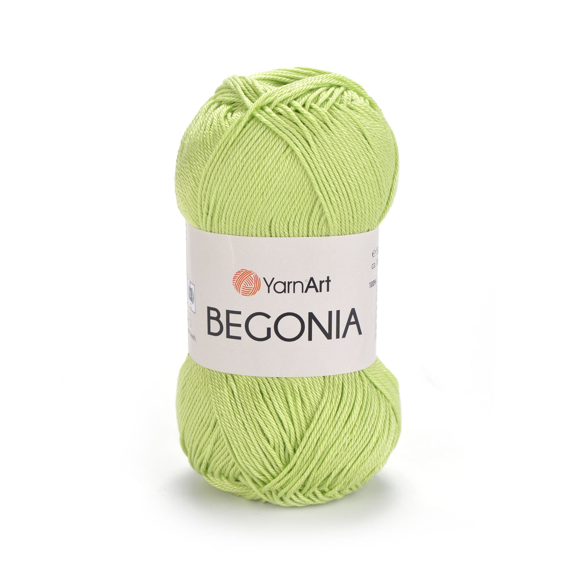 YARNART BEGONIA - MERCERIZED KNITTING YARN PISTACHIO - 5352