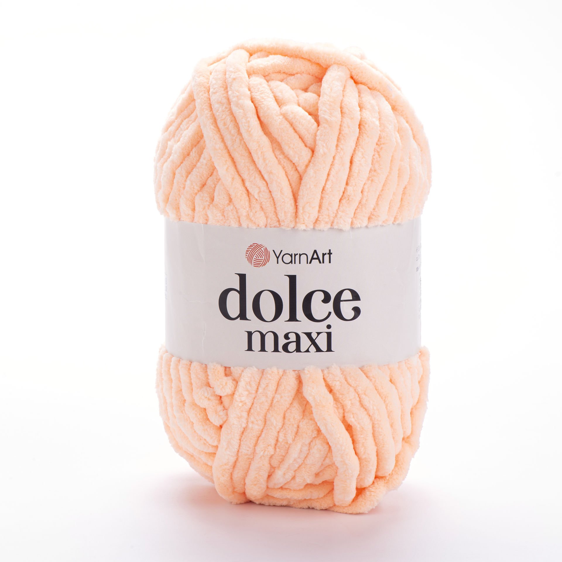 YARNART DOLCE MAXI - VELVET KNITTING YARN PINKISH ORANGE - 773
