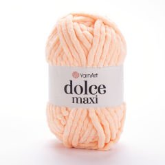 YARNART DOLCE MAXI - VELVET KNITTING YARN PINKISH ORANGE - 773