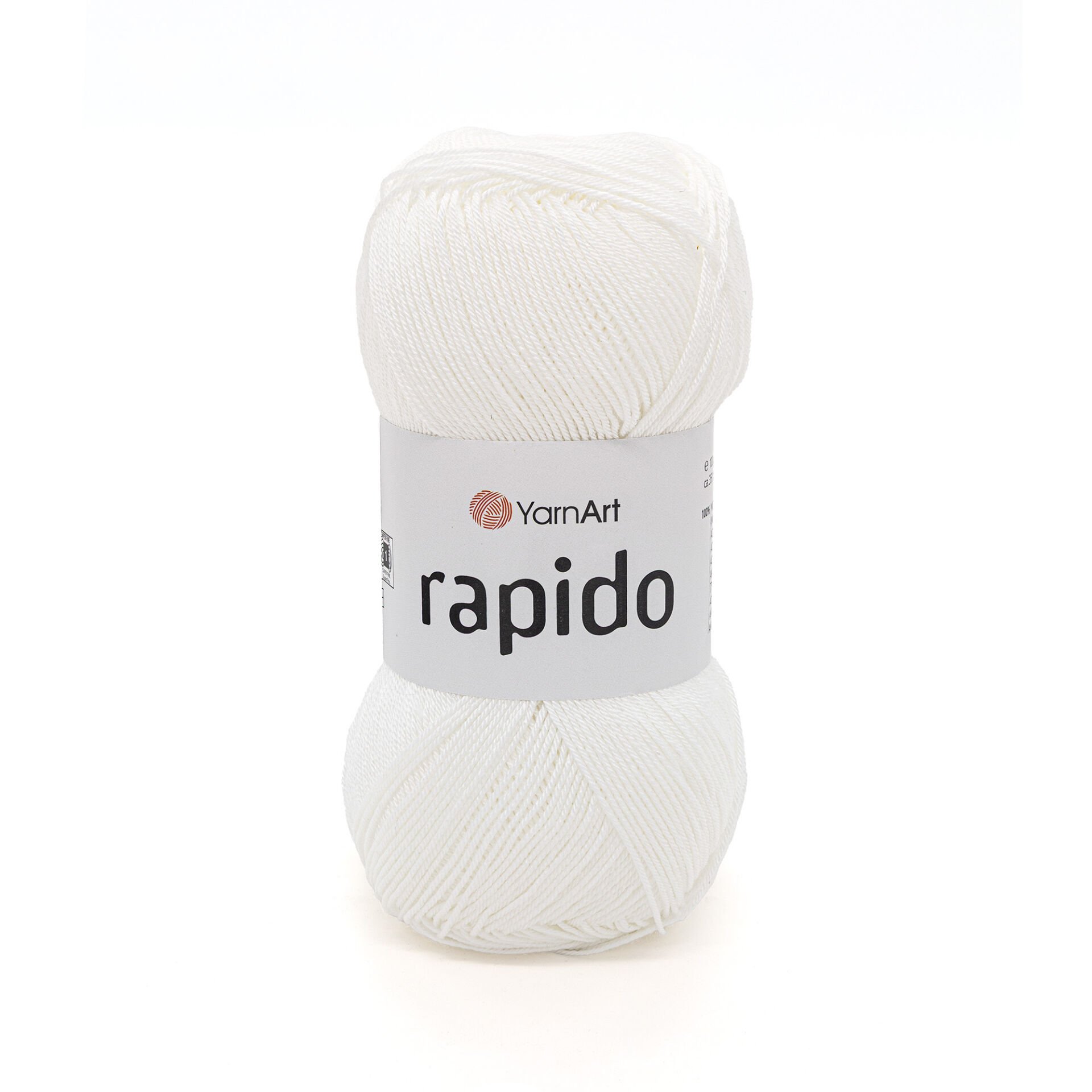YARNART RAPIDO - KNITTING YARN WHITE - 671