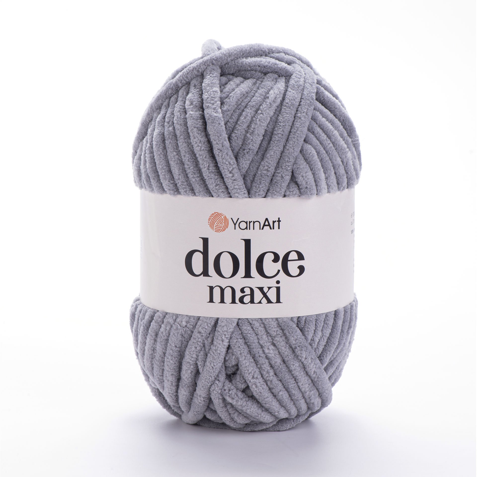 YARNART DOLCE MAXI - VELVET KNITTING YARN BLUE-GREY - 782