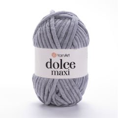 YARNART DOLCE MAXI - VELVET KNITTING YARN BLUE-GREY - 782