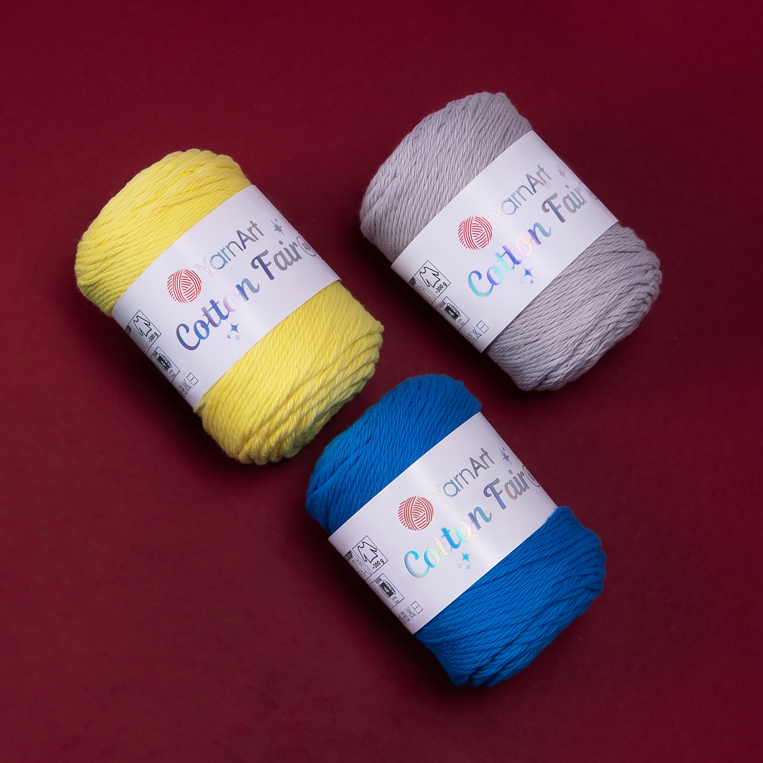 YARNART COTTON FAIR 4/4 - KNITTING YARN