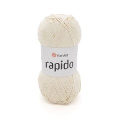 YARNART RAPIDO - KNITTING YARN CREAM - 673