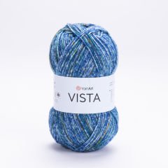 YARNART VISTA - MULTICOLOR KNITTING YARN VARIEGATED - 9205