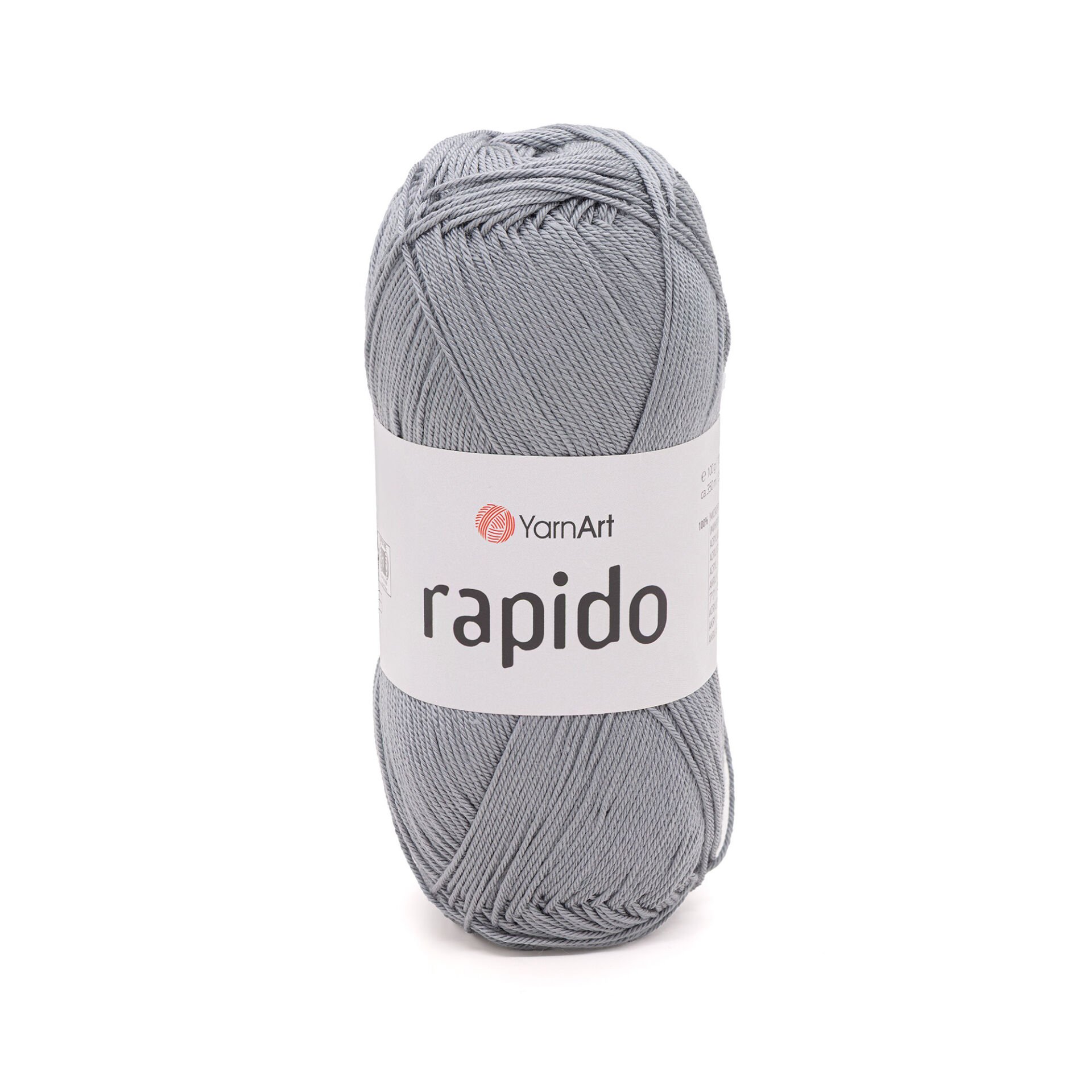 YARNART RAPIDO - KNITTING YARN GREY - 680