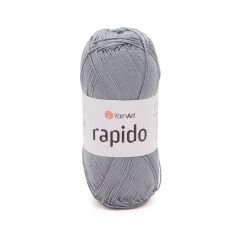 YARNART RAPIDO - KNITTING YARN GREY - 680