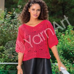 YARNART BEGONIA MELANGE - MULTICOLOR MERCERISED KNITTING YARN