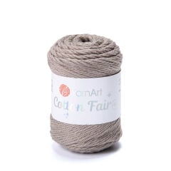 YARNART COTTON FAIR 4/4 - KNITTING YARN TAUPE - 5515