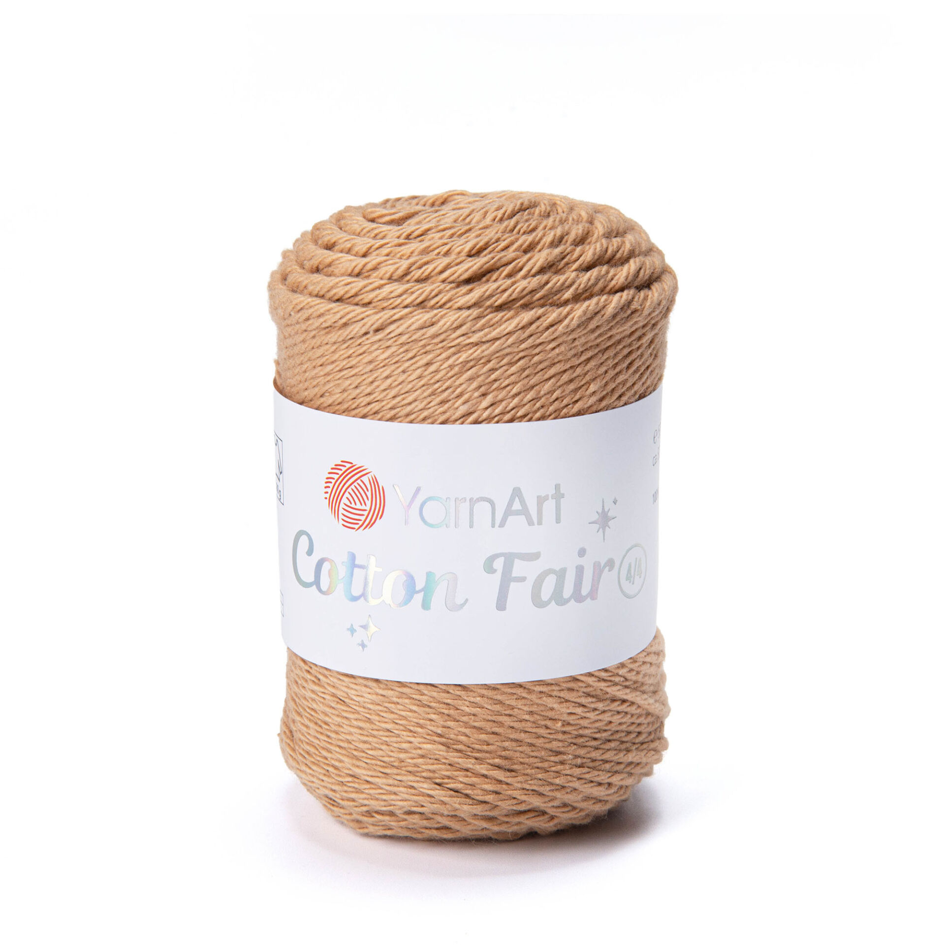YARNART COTTON FAIR 4/4 - KNITTING YARN CARAMEL - 5517