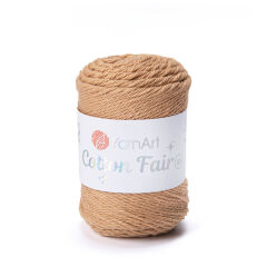 YARNART COTTON FAIR 4/4 - KNITTING YARN CARAMEL - 5517